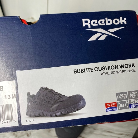 Reebok Athletic Work Shoes size Men’s 13 Steel toe NEW